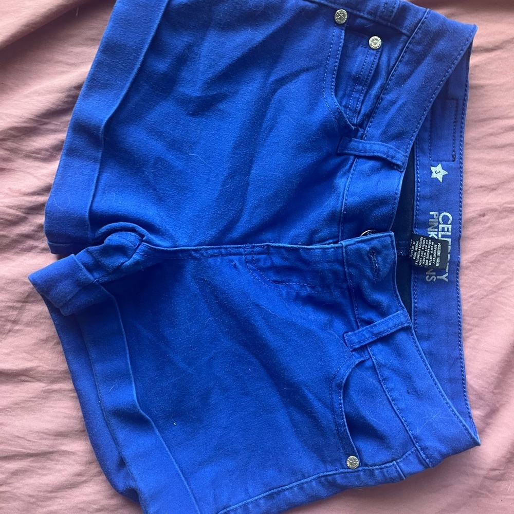 Denim shorts stretch Celebrity Pink size 3